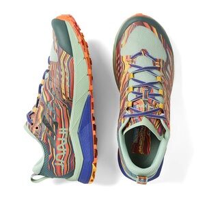 La Sportiva x Janji Jackal II Trail Runners in Tectonic Shift/Poppy
